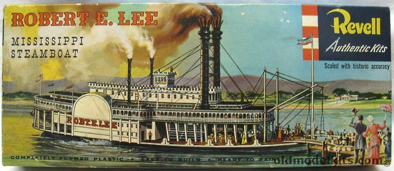 Revell 1/275 Robert E Lee Steamboat - 'S' Issue, H328-198 plastic model kit